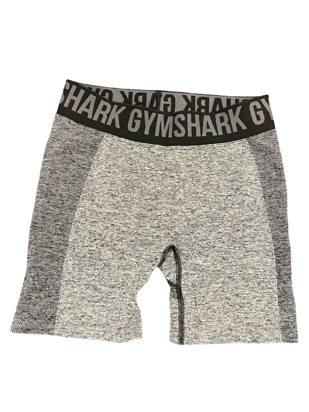 Gymshark Grey Biker Shorts High Waisted Seamless Contour Workout